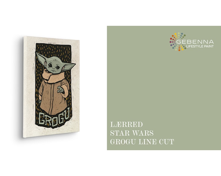LÆRRED STAR WARS GROGU LINE CUT